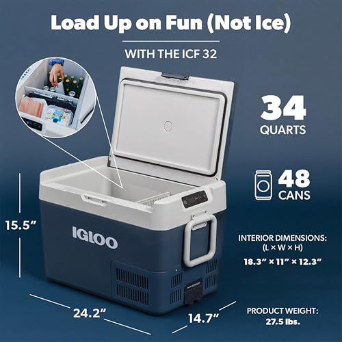Image of Igloo ICF Electric Compressor Cooler
