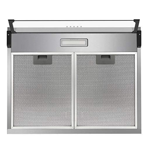 Campana-Extractora-con-Visera-3-Yelocidades-Ventilacion-Superior-y-Trasera-2016-m-h-595-cm-de-Ancho-Filtro-de-Carbon-Activo-Acero-Inoxidable-Extractor-de-Recirculacion-y-Conductos Campana-Extractora-con-Visera-3-Yelocidades-Ventilacion-Superior-y-Trasera-2016-m-h-595-cm-de-Ancho-Filtro-de-Carbon-Activo-Acero-Inoxidable-Extractor-de-Recirculacion-y-Conductos