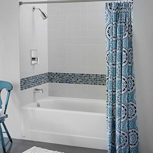 American Standard 2390202.011 Princeton 60 in. x 30 in. Americast Apron-Front Bathtub with Left Hand Drain, Arctic