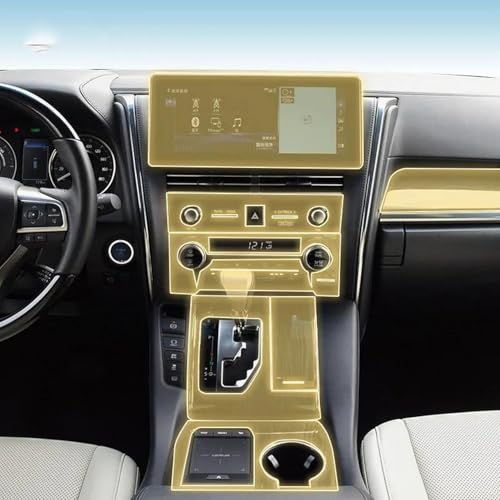 Film protection peinture PPF intérieur TPU transparent Lexus LM