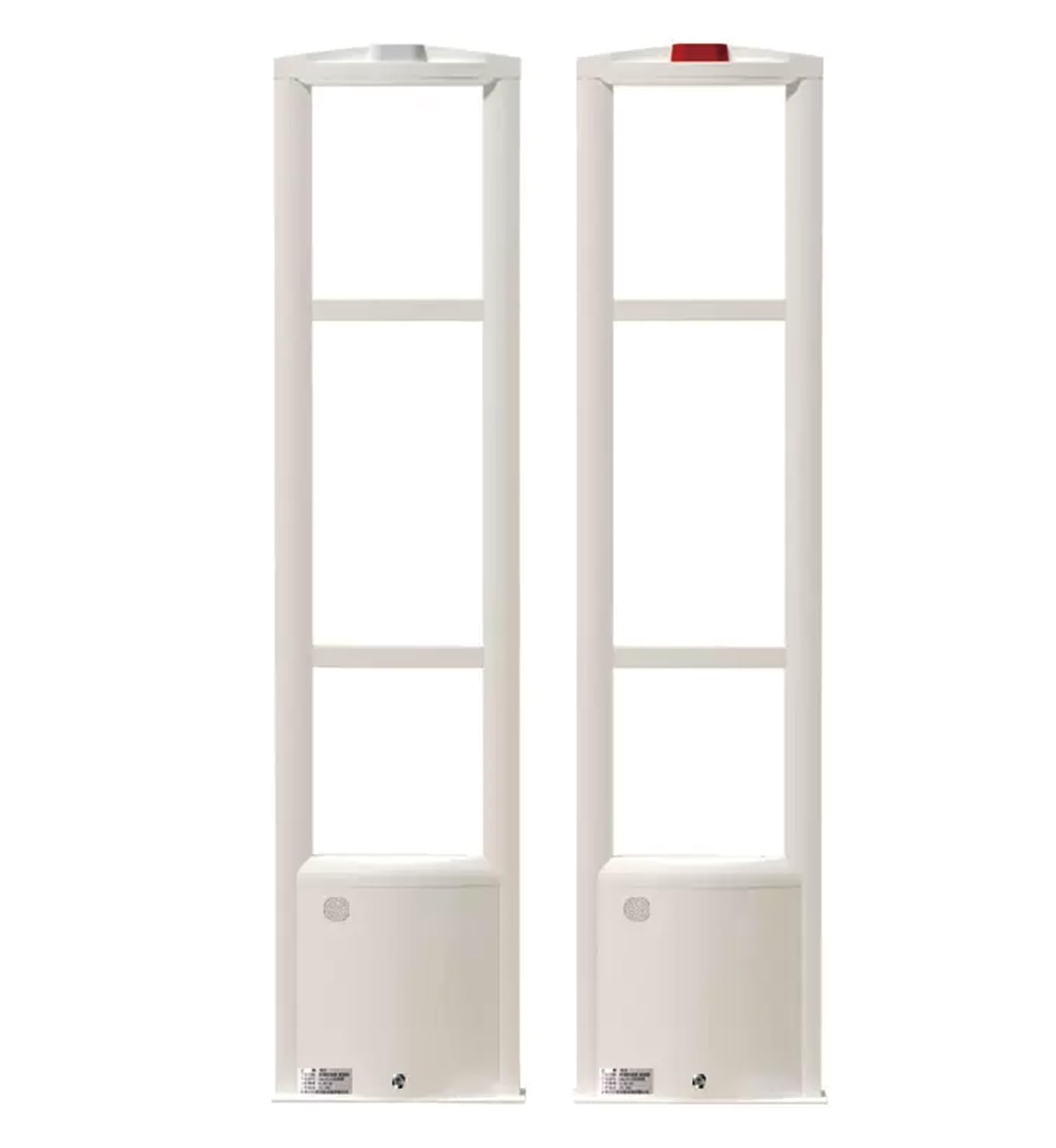 Anti Theft rf Retail Store Security System,Security Tag Retail Anti-Theft Equipment, 8.2Khz RF Technology, 105dB Alarm, Dual Voltage 220-110V, White, Commercial Theft Prevention