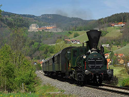 CALVENDO Puzzle Dampflokomotive 241 A 65 – 1000 Teile, 64 X 48 Cm, Premium-Qualität