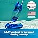 Pool Blaster Centennial Rechargeable, Cordless Pool Vacuum - XL Capacity Handheld Pool Cleaner for Above Ground & In-Ground Pools for Leaves, Dirt and Sand & Silt - Battery-Powered Hoseless Design