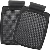 KOMBIUDA Verstellbare Rollstuhlfußstütze 20X14.5X4Cm Paar Stabile Fußplatten Für Rollstuhl Zubehör Ergonomische Fußrasten Für Sicheres Ein- Und Aussteigen Komfortable Mobilitätshilfen