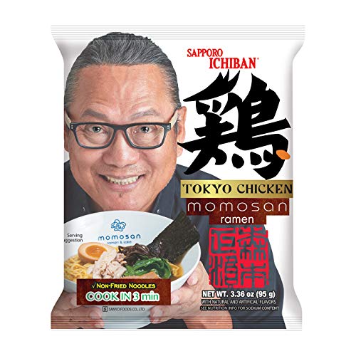 Sapporo Ichiban Tokyo Chicken Momosan Ramen, 3.44 Ounce (Pack of 5)
