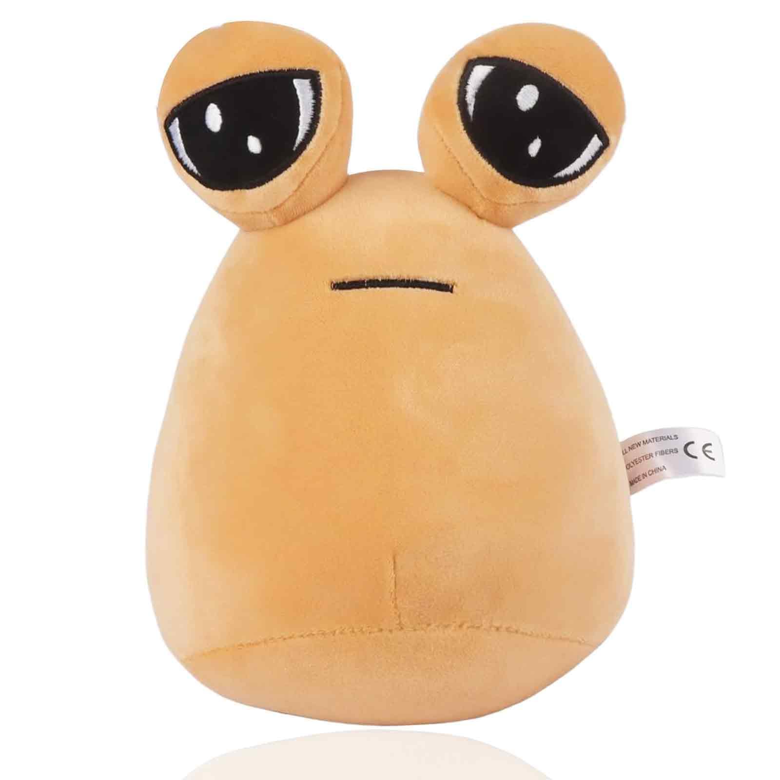 Alien Pou Plush, Alien Pou, Alien Pou Plush Toy, Alien for Plush Toys, Animal Pou Doll, Alien Plush Doll for Boys Girls Birthday Gifts
