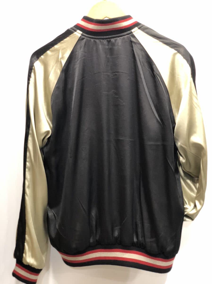 鹿島　インファイト　スカジャン サテン素材 SPIRIT OF ZICO 鹿島アントラーズ × TEN STRIKE SPIRIT OF ZICO 柄 レーヨン