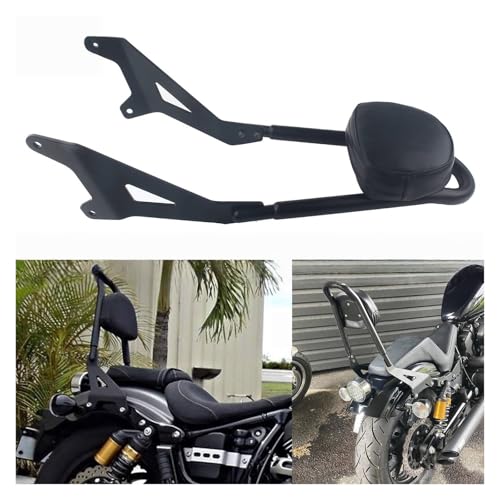 Coussin dossier amovible pour moto Star Bolt XV950 XVS950 2014-2017
