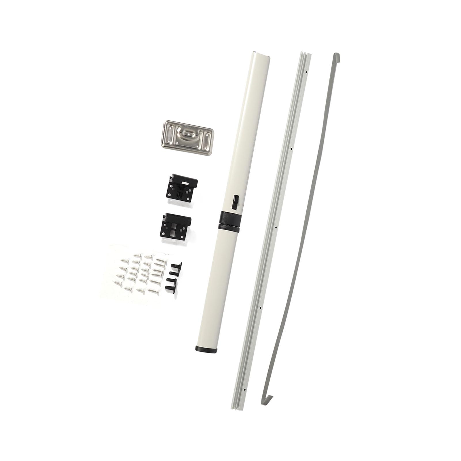 Pata de Mesa Plegable para Vehículos Recreativos, Soporte Resistente de para Autocaravana, Caravana y Más, 28,7 Pulgadas
