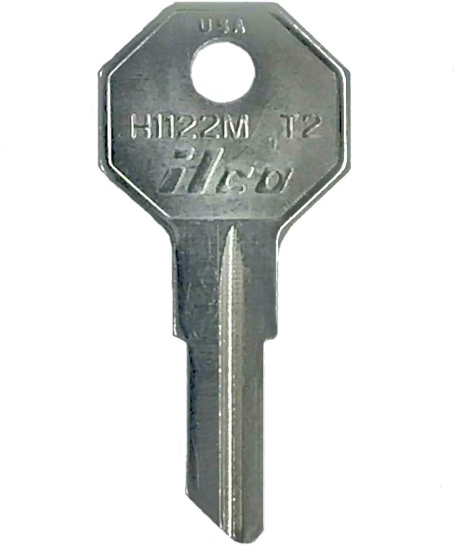 Key Blank, Ilco H1122M (10 Pack)