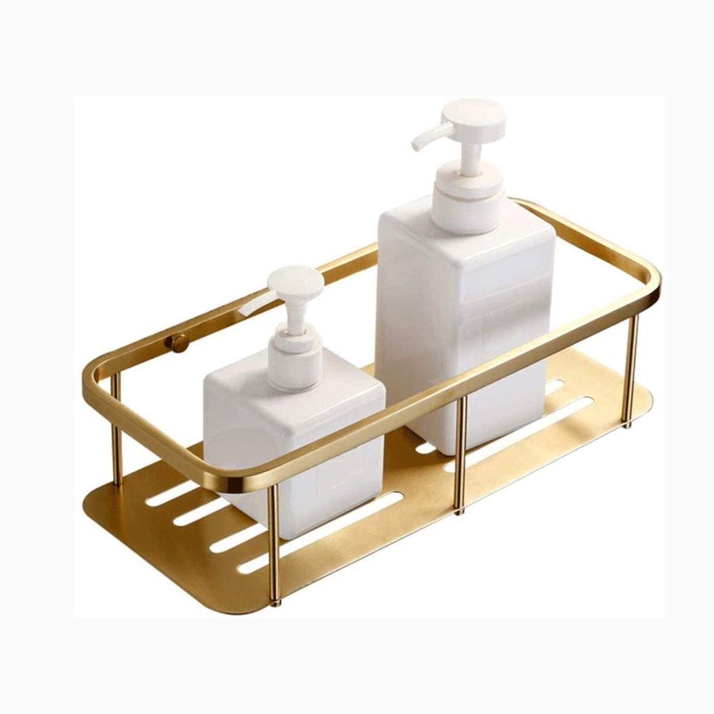 Shower Caddy Adhesive Bathroom Shelf Wall Mounted No Drilling Strong Shower Caddies Kitchen Racks Stainless Steel Storage Organizers
