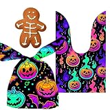 Loupsiy Bolsas de golosinas de Halloween – Bolsas de truco o trato con patrón de calabaza – Bolsas de regalo de fiesta de Halloween, bolsas de golosinas, dulces y bolsas de regalo para fiesta