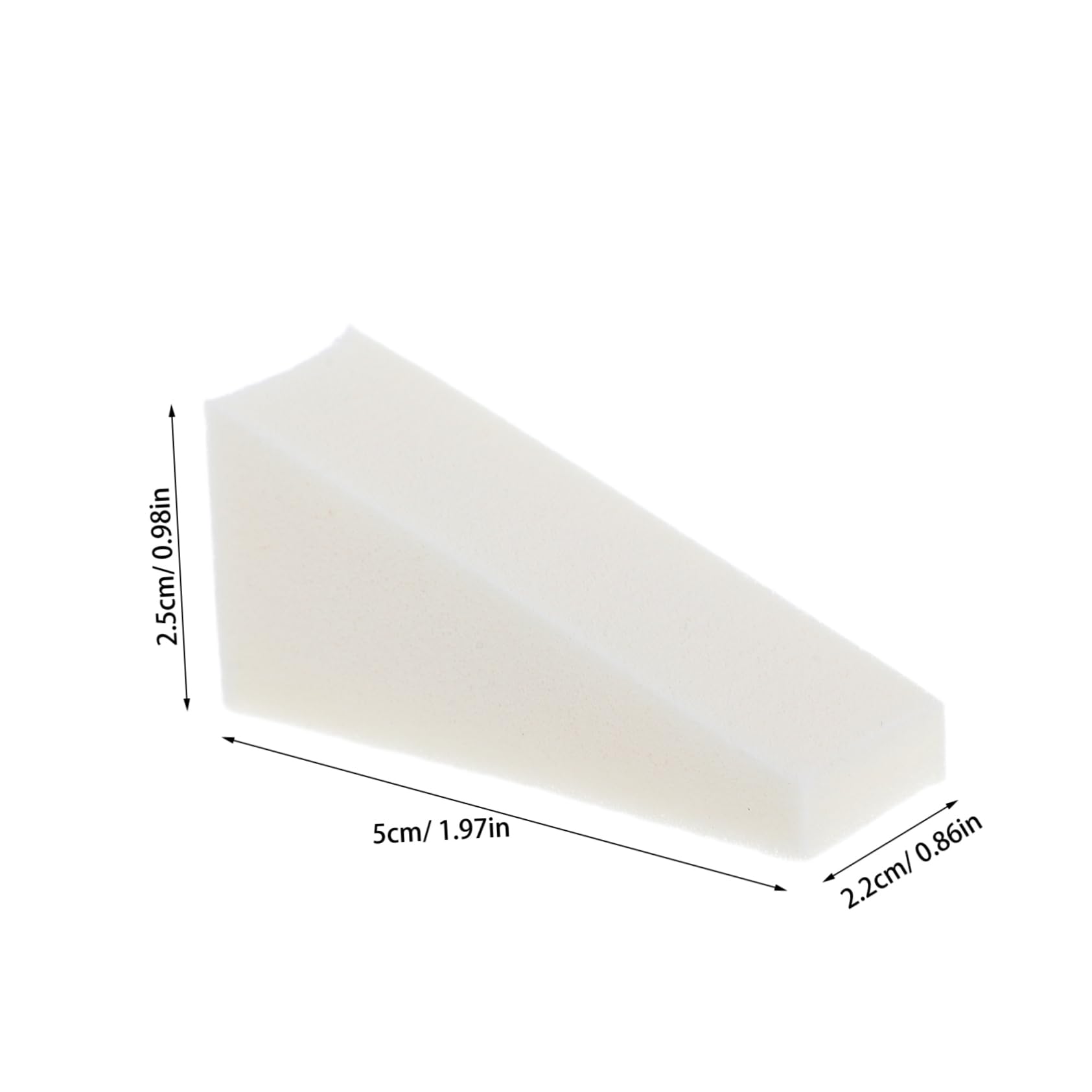 FOMIYES 40Pcs Mini Makeup Sponges Wedge Applicators for Foundation Blush Eye Shadow Reusable Cosmetic Tools for Go Touchups