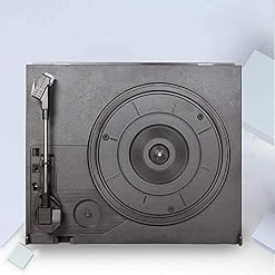 AURADO Tourne-Disque, boîte à Musique Tourne-Disque Tourne-Disque Lecteur Haut-Parleur phonographe rétro en Bois à 3… - Les Beatles, Paul McCartney, John Lennon, RIngo Starr, George Harrison AURADO Tourne-Disque, boîte à Musique Tourne-Disque Tourne-Disque Lecteur Haut-Parleur phonographe rétro en Bois à 3… – Image 2
