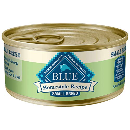 Blue Buffalo Homestyle Recipe Natural Adult Small Breed Wet Dog Food, Lamb 5.5-oz can (Pack of 24)