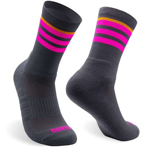 Gesockte Laufsocken & Trailrunning Socken, Gepolstert, Kompressions- &...
