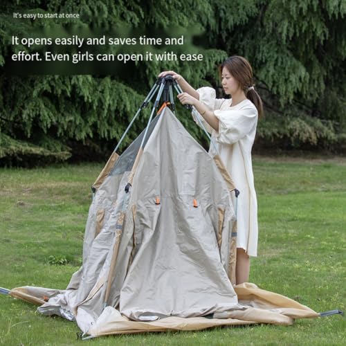Carpa de camping automática portátil 3-4 personas miniatura 6