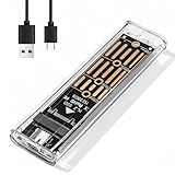 Photo Gallery case ssd m.2 nvme, usb c 3.2 gen 2 10gbps, esterno enclosure, adattatore ssd m2 nvme per pcie m-key m+b key 2230/2242/2260/2280, plug & play, design trasparente supporto uasp trim (not sata) Photo Gallery case ssd m.2 nvme, usb c 3.2 gen 2 10gbps, esterno enclosure, adattatore ssd m2 nvme per pcie m-key m+b key 2230/2242/2260/2280, plug & play, design trasparente supporto uasp trim (not sata)