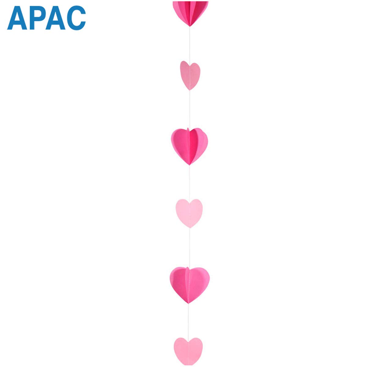 Apac Packaging LtdPink Heart Balloon Tail