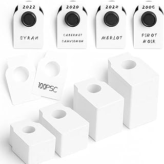 100PCS Writable Wine Bottle Tags