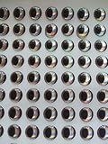 3mm 4mm 5mm 6mm 7mm 8mm 9mm 10mm 12mm Realistic Silver 3D Holographic Fishing Lure Eyes Oval Pupil (7mm 250pcs)