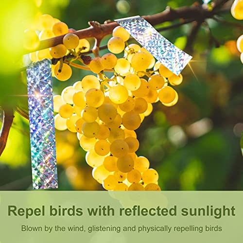 Pássaro fita reflexiva, Bird Drive Away Devices Double Si, Fita reflexiva para assustar, fita reflex