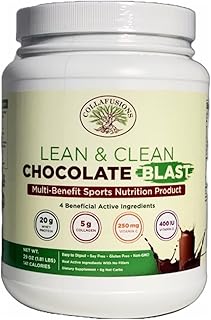24 Servings, 20g Whey Protein Isolate, 5g Collagen Peptides, Vitamin C & D, Health, Beauty, Recovery, Chocolate