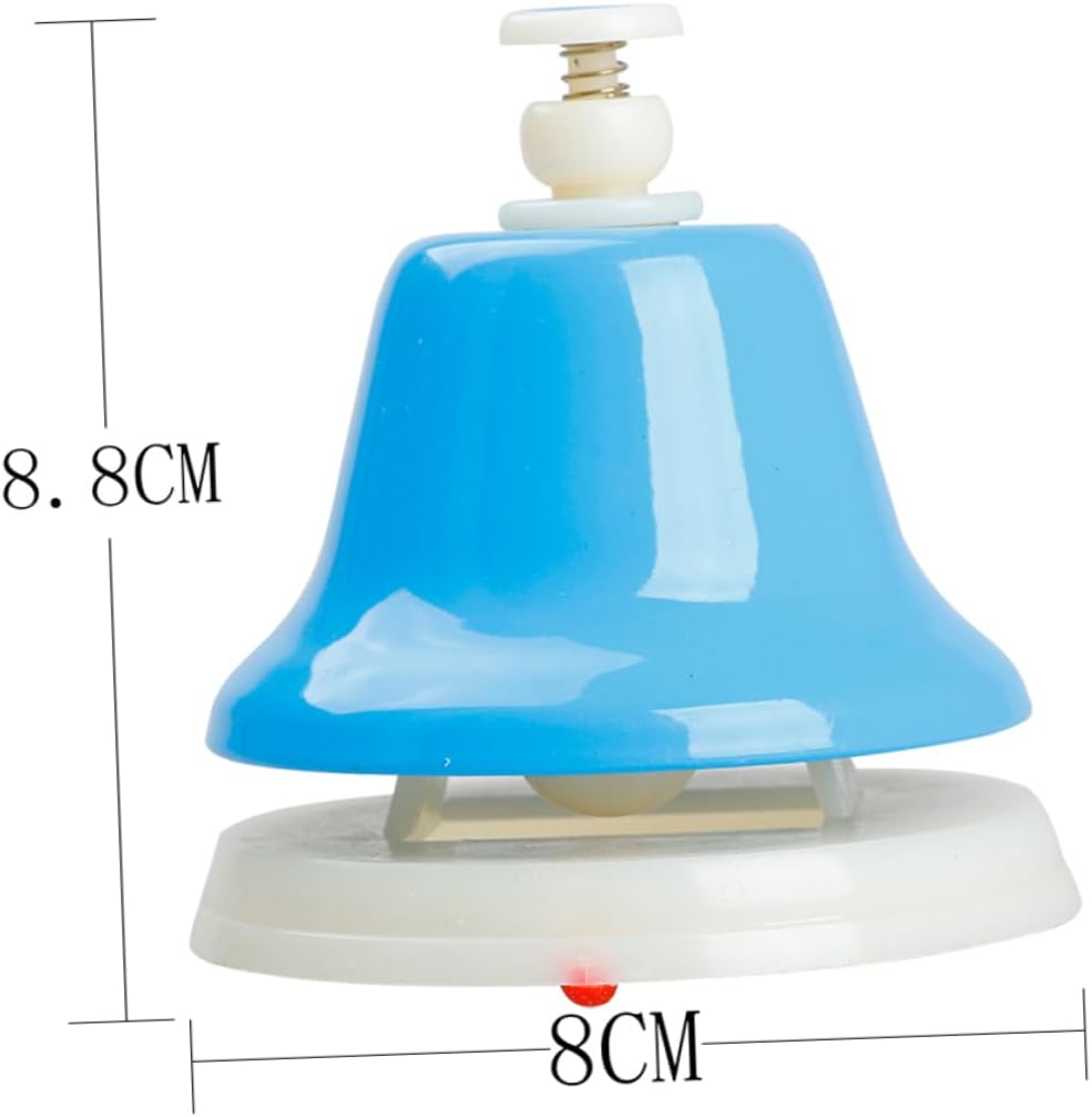 VOSAREA 1Set Colorful Metal Hand Bells for Early Education Musical Instruments for Cognitive Development and Fun Learning Activities