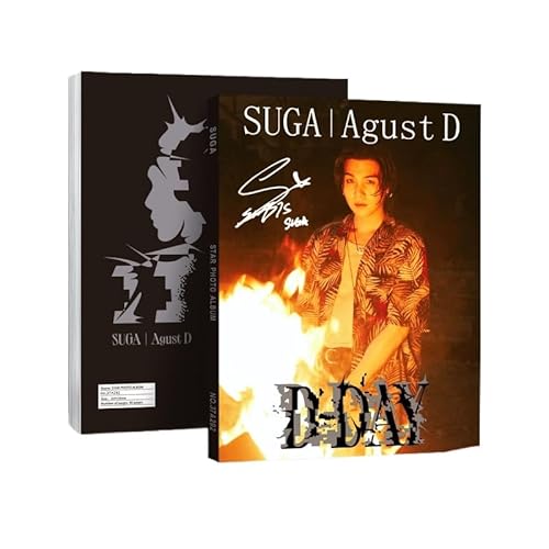 BTS photo album SUGA SugaAgust D coated paper color printing high definition album collection (37A292-SUGA)