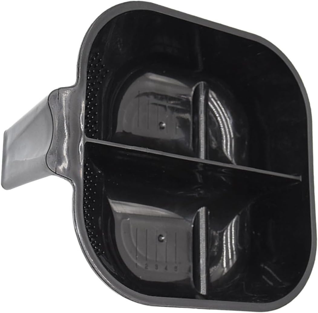 FOMIYES 5pcs Mixing Bowl for Hair Dyeing Large Plastic Mixing Bowl Handle for Hair Treatments and Salon Use and Applicator Tool