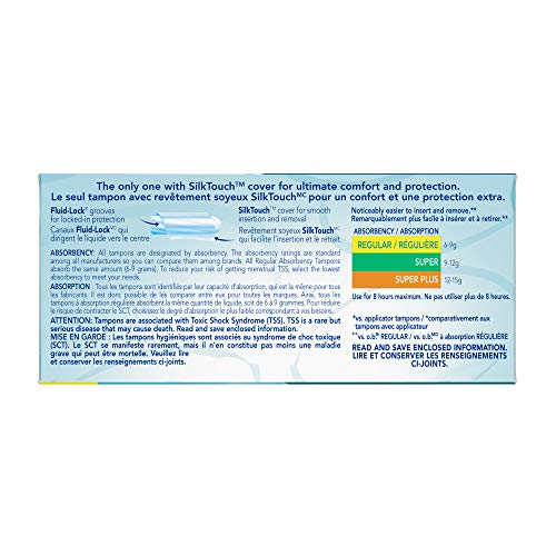 o.b. Pro Comfort  Applicator Free Digital  Tampons, Regular Absorbancy, 40 Count (Pack of 1) - Thumbnail 7