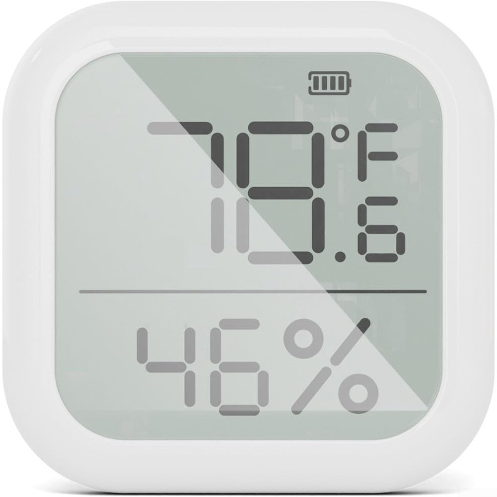 Sensore di temperatura digitale WiFi per controllo app tuya digitale | Schermo LCD, sincronizzazione automatica, WiFi, per app tuya, due dispositivi nel set