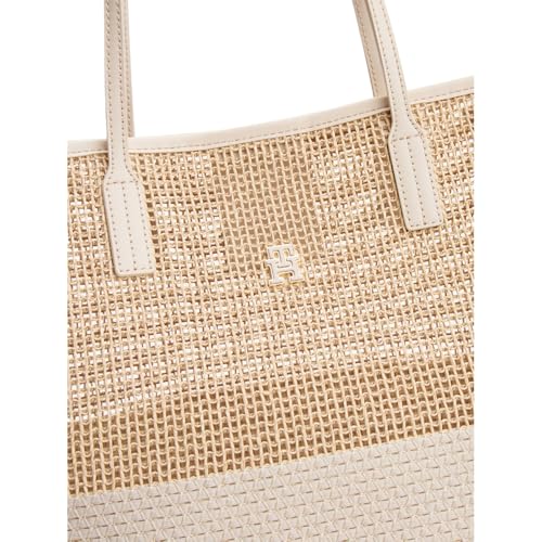 Bolso Tote tejido para mujer Tommy Hilfiger miniatura 3