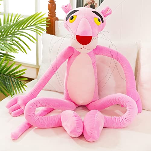 SUNSDPZ Pink Panther Plush Toy Plush Toy Pink Panther Cartoon Anime (Color : No clothes, Height : 180CM)