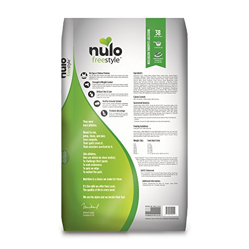 Image of Nulo Senior Grain Free Dog Food with Glucosamine and Chondroitin (Trout and Sweet Potato Recipe, 24lb Bag)
