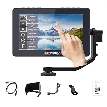 映像用ケーブル Feelworld F5 Pro Amazon | FEELWORLD F5 Pro V4 ビデオ モニター 6インチ超薄型