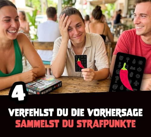 Pili Pili - Kartenspiel für Erwachsene - Gesellschaftsspiel 2 bis 8 Spieler – Ansicht 7
