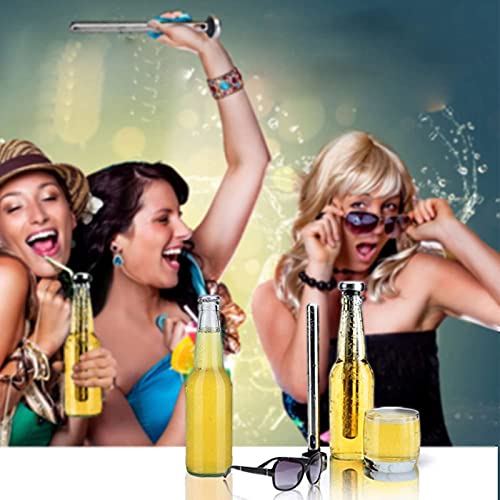 Bierkoelingstok 2 stks, roestvrijstalen bar stick dranken koeler, draagbare koelkast voor koeling drankjes, geschikt… - Afbeelding 3