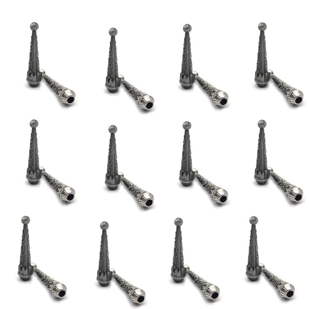 KDG Bolo Tie Tips Replacement End Caps 12 Pack