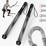 Ropeless Battle Ropes for Home Gym-Cordless Training Rope Fitness Equipment for Men & Women,Weighted Workout Ropes for HIIT,Versatile Exercise Equipment for Home and Travel Exercise (Black)