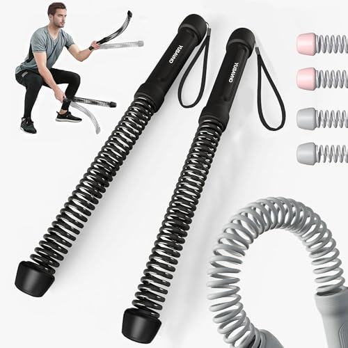Ropeless Battle Ropes for Home Gym-Cordless Training Rope Fitness Equipment for Men & Women,Weighted Workout Ropes for HIIT,Versatile Exercise Equipment for Home and Travel Exercise(Black)