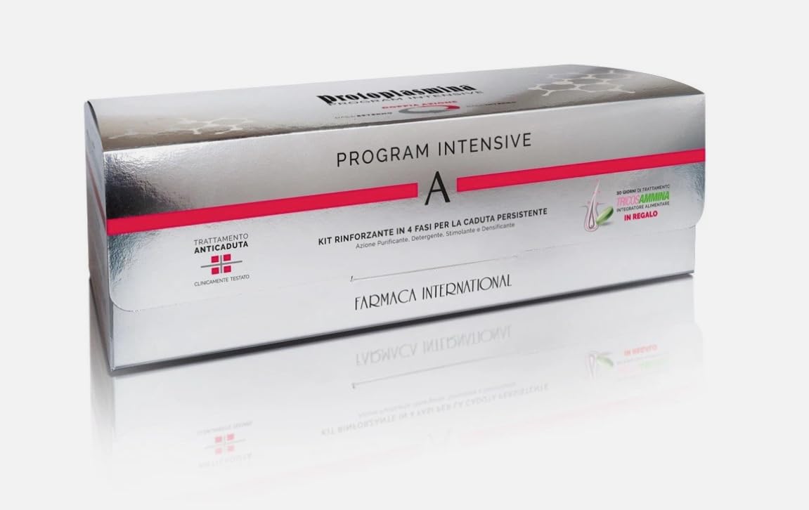Protoplasmina Anticaduta Kit Program Intensive Rinforzante in 4 Fasi x la Caduta Persistente