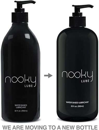 Miniatura 7 de Nooky Lubricante Natural no es pegajoso Base Agua Lubricante personal No Model 16 onza 1