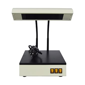 INTBUYING ZF-1 Desktop Ultraviolet Analyzer Desktop Triplex 24W Ultraviolet Analyzer UV Analysis Lamps Analysis Tester 110V