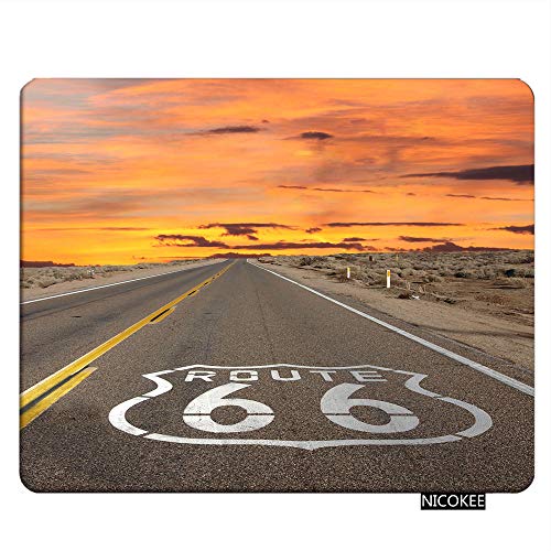 NICOKEE Rechthoekige gaming muismat grappig citaat spel over muismat muismat voor computer bureau laptop kantoor 9,5 x 7,9 inch antislip rubber