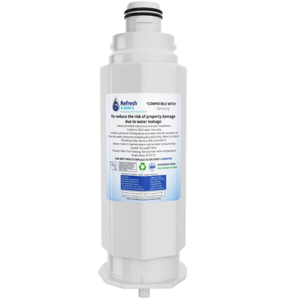 Amazon.com: Refresh Replacement Refrigerator Water Filter for