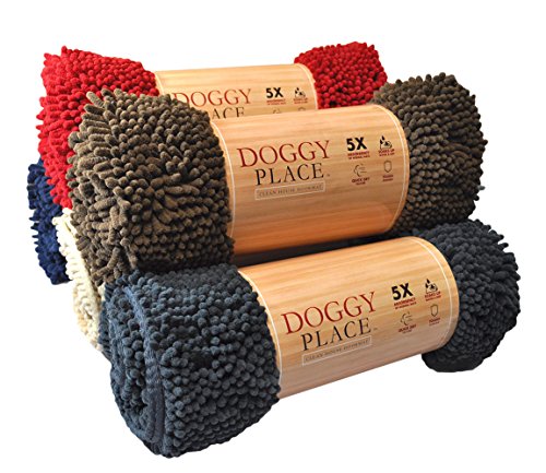 My Doggy Place - Ultra Absorbent Microfiber Dog Door Mat, Durable, Quick Drying