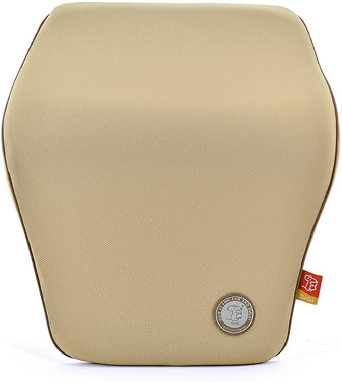 GiGi (G-1602 Memory Foam Car Neck Pillow Car Headrest, Head Pillow, Rest Pillow, Protect Neck (Apricot)
