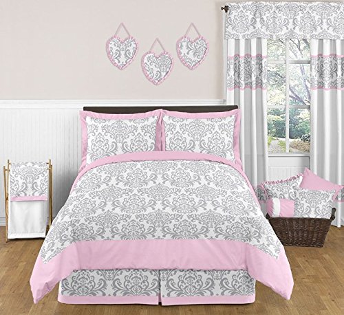 Miniatura 5 de Sweet diseños Jojo Rosa Gris y Blanco Elizabeth ventana cenefa