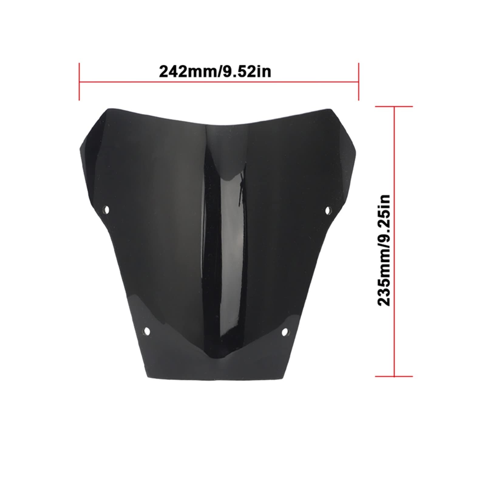Deflettore Vento Moto Parabrezza per per XT660 R 2004-2016 Visiera per XT 660 R per XT660R Moto Parabrezza Parabrezza Parabrezza Anteriore Deflettori